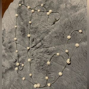 Park lane long pearl necklace